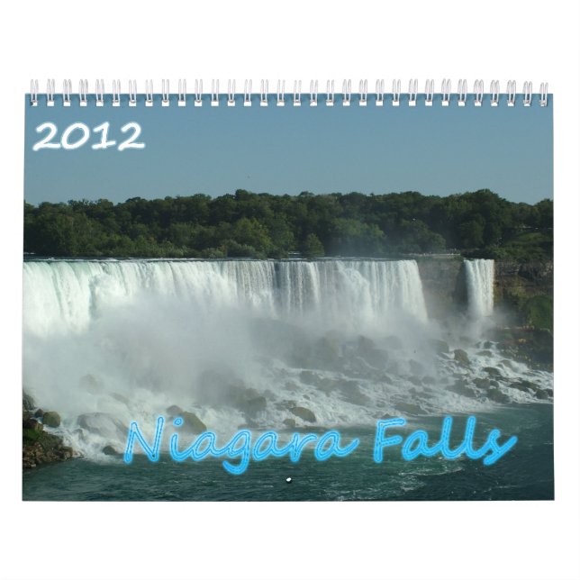 Calendário do Niagara Cai 2012 (Capa)