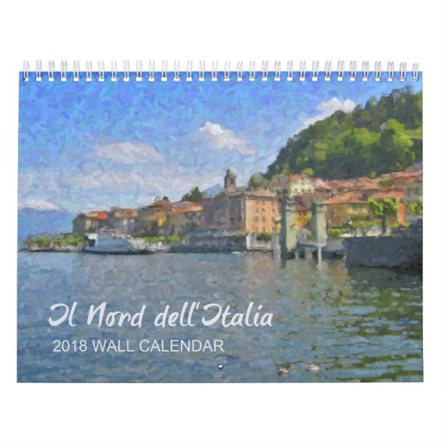 Calendário do Norte da Itália, 2018 (Capa)