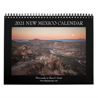 Calendário do Novo México 2021