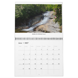 Calendário do Oeste da Carolina do Norte 2027