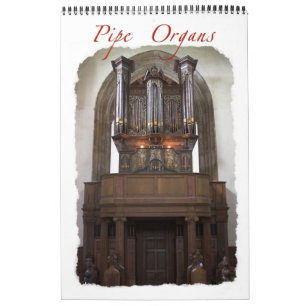 Calendário do órgão de tubulação do Velho Mun