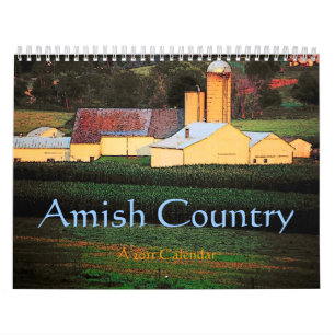 Calendário do país 2011 de Amish