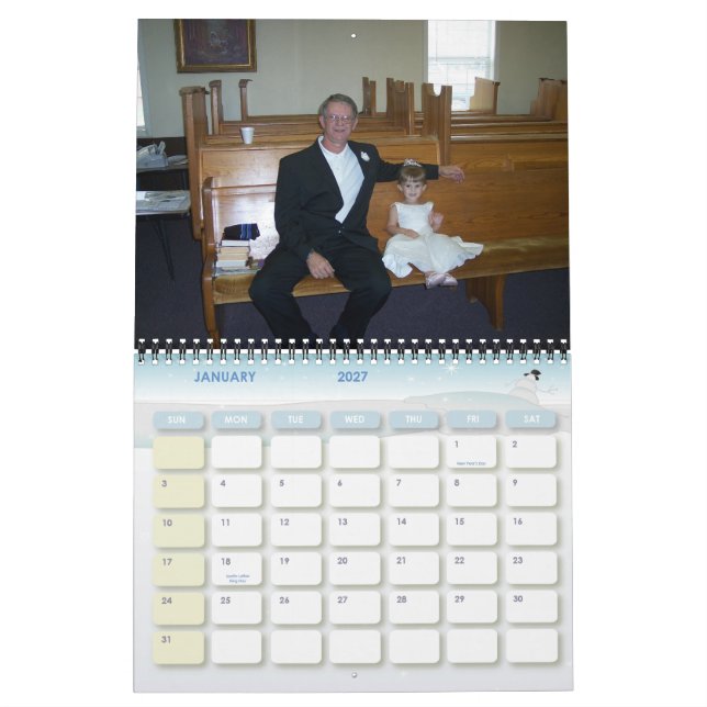 Calendário do PaPa e MeMaw (Jan 2027)