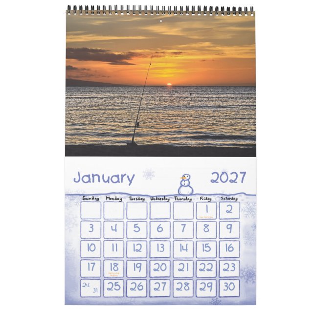 Calendário do Paraíso (Jan 2027)
