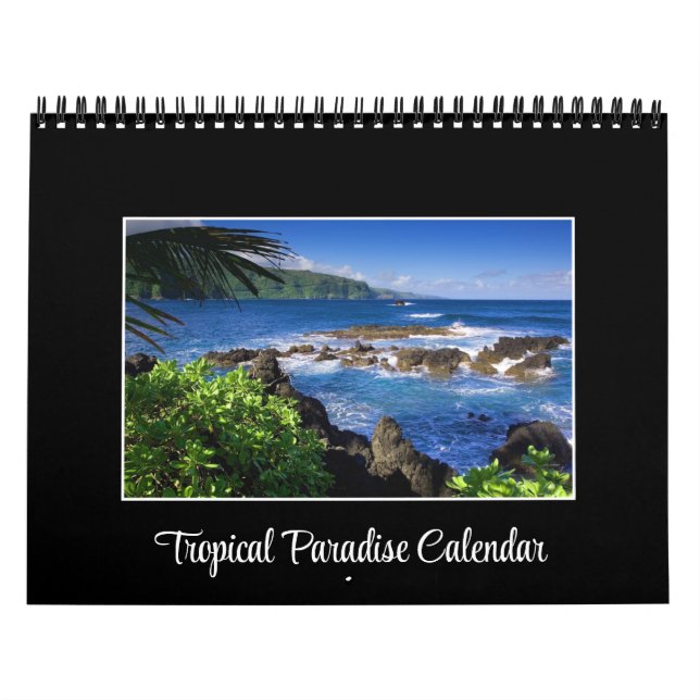 Calendário do Paraíso Tropical (Capa)