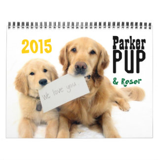 Calendário do ParkerPup e Reser 2015