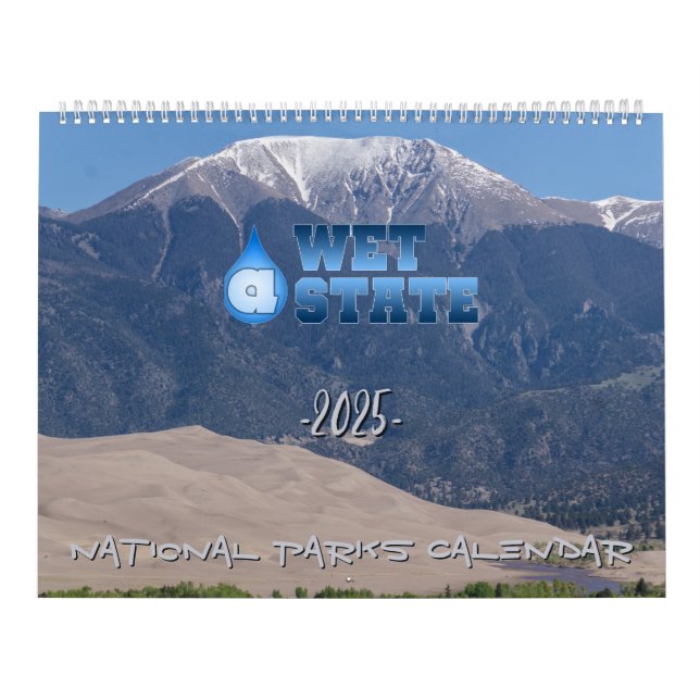 Calendário do Parque Nacional 2025 (Capa)