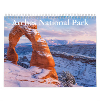 Calendário do Parque Nacional Arches