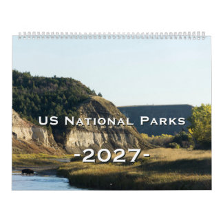 Calendário do Parque Nacional dos EUA de 2027