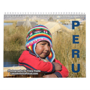 Calendário do Peru - Puno Peru Wall Calendar 2022