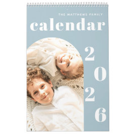 Calendário do Planejador de Fotos Personalizado Mo