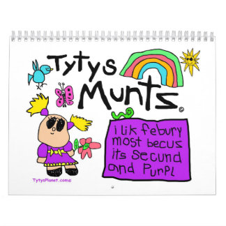 Calendário do planeta 2014 de Tyty