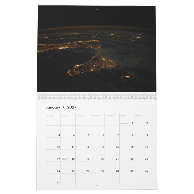 Calendário do Planeta Elétrico (Jan 2027)