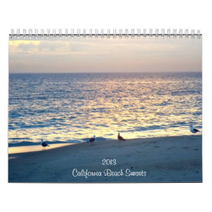 Calendário do pôr do sol 2013 da praia de