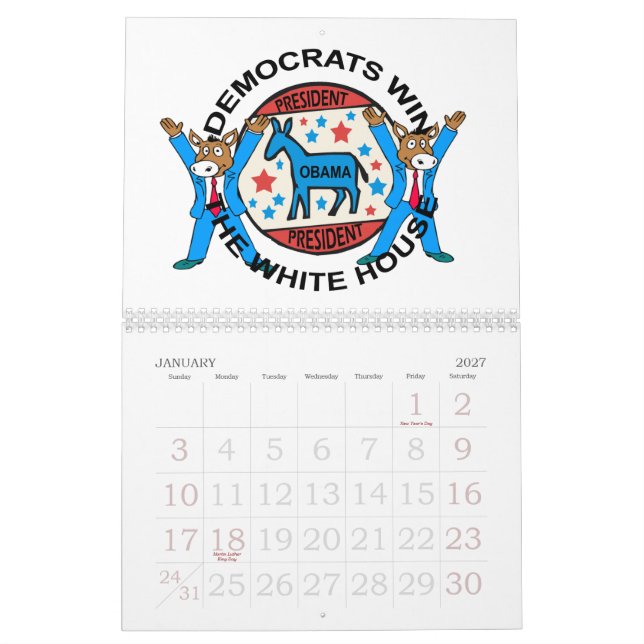 CALENDÁRIO DO PRESIDENTE OBAMA VENCIMENTO (Jan 2027)