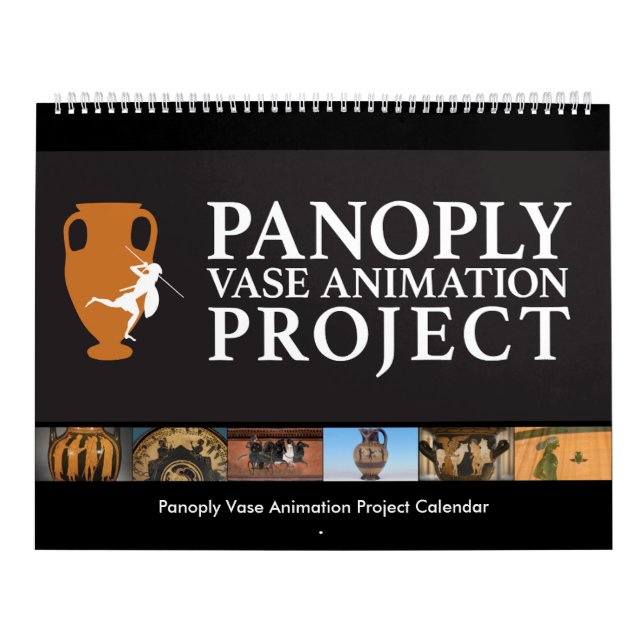 Calendário do projeto da animação do vaso da (Capa)