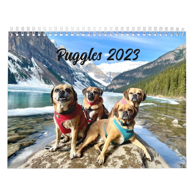 Calendário do Puggle 2023 (Capa)