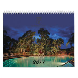 Calendário do recurso da costa de 2011 parques