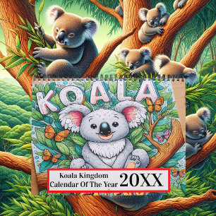Calendário Do Reino De Koala Para O Ano De 2025/20