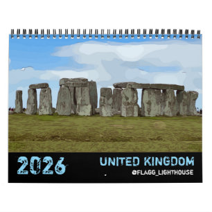 CALENDÁRIO DO REINO UNIDO 2026