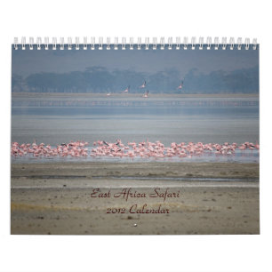 Calendário do safari de East Africa