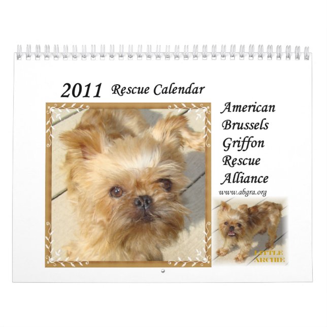 Calendário do salvamento de 2011 ABGRA (Capa)