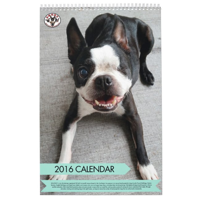Calendário do SNORT 2016 (Capa)