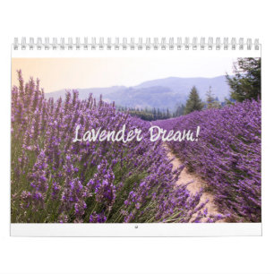 Calendário do Sonho de lavanda