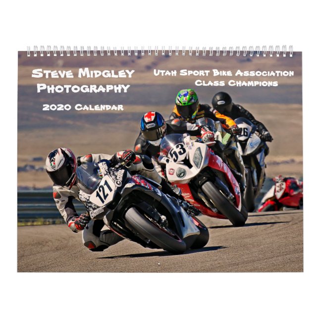Calendário do Steve Midgley Photography 2020 (Capa)