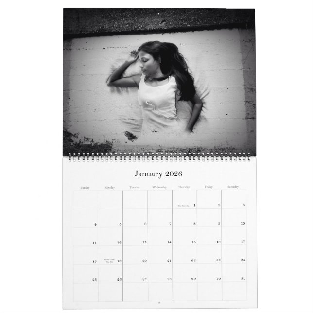 Calendário do surrealismo - revista mensal (Jan 2026)