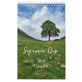 Calendário do Sycamore Gap 2024