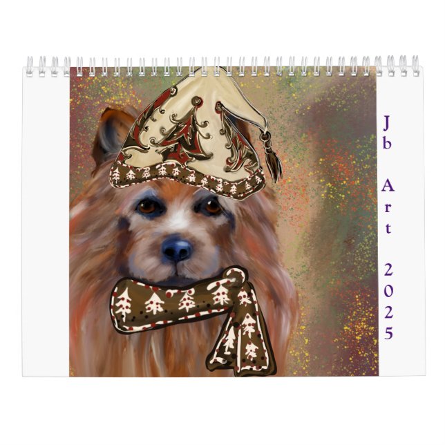 CALENDÁRIO DO TERRIER AUSTRALIANO (Verso)