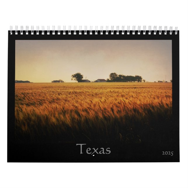 Calendário do Texas 2025 (Capa)