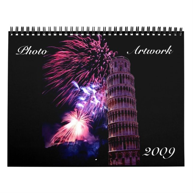 Calendário do Trabalho de arte de Fotografias de 2 (Capa)