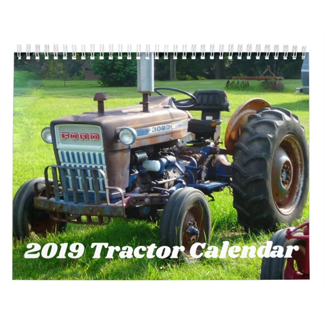 Calendário do Trator 2019 (Capa)