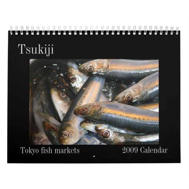 calendário do tsukiji 2009 (Capa)