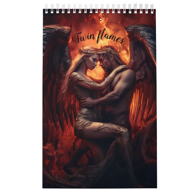 Calendário do Twin Flames para Manifestar o Amor (Capa)