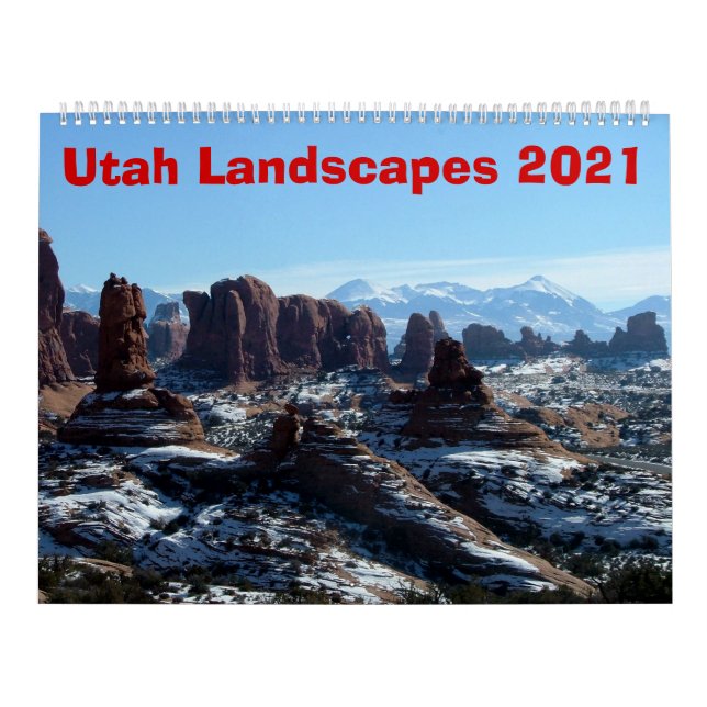 Calendário do Utah Landscapes (Capa)