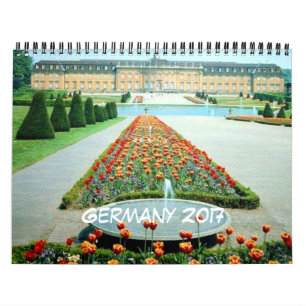 Calendário do viagem de Alemanha 2017