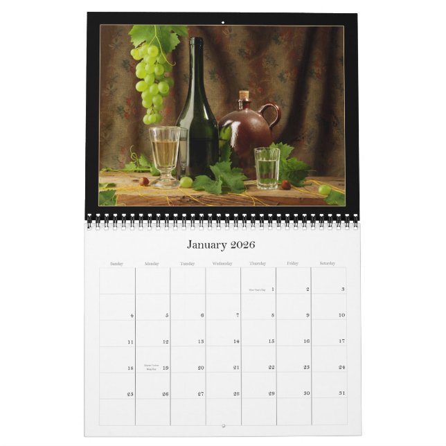 Calendário do vinho 2011 (Jan 2026)