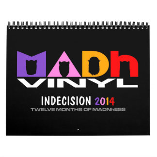 Calendário do vinil 2014 de MADh