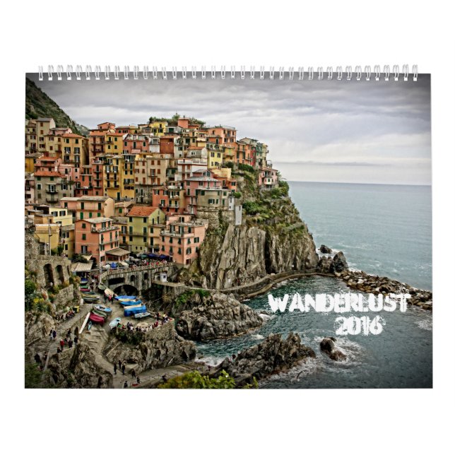 Calendário do Wanderlust 2016 (Capa)
