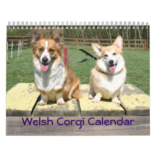 Calendário do Welsh Corgi