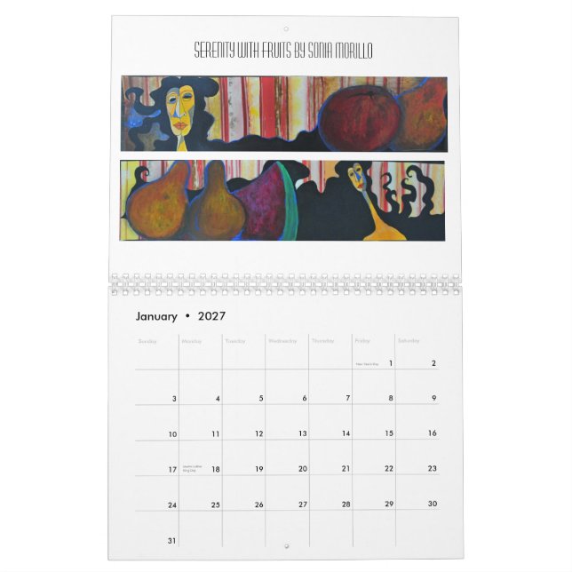 Calendário do Womanhood (Jan 2027)
