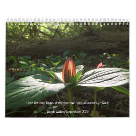 Calendário do Woods Walking Inspirations 2020