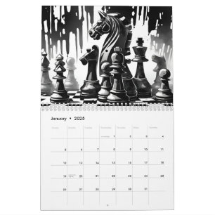 Calendário do Xadrez 2025