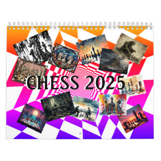 Calendário do Xadrez 2025