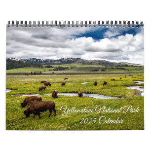 Calendário do Yellowstone