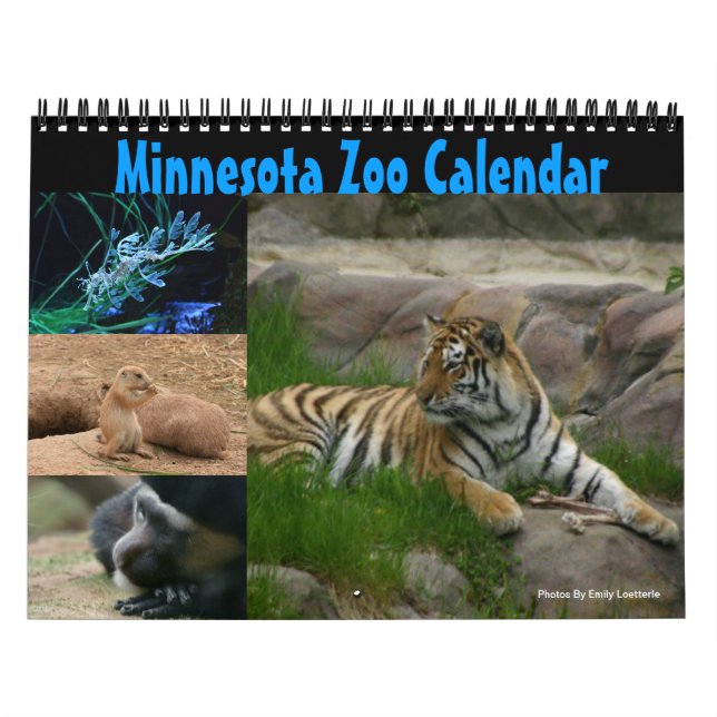 Calendário do Zoo de Minnesota (Capa)