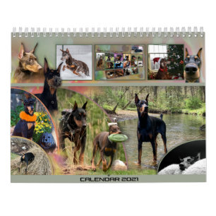 Calendário Dobermantalk 2021